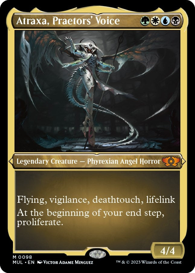 Image for Atraxa, Praetors' Voice (Foil Etched) (98) - Magic: The Gathering