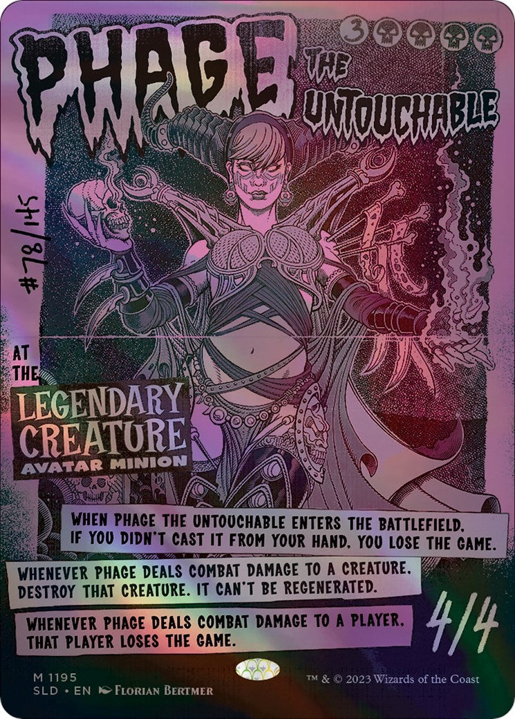 Image for Phage the Untouchable (1195) - Magic: The Gathering