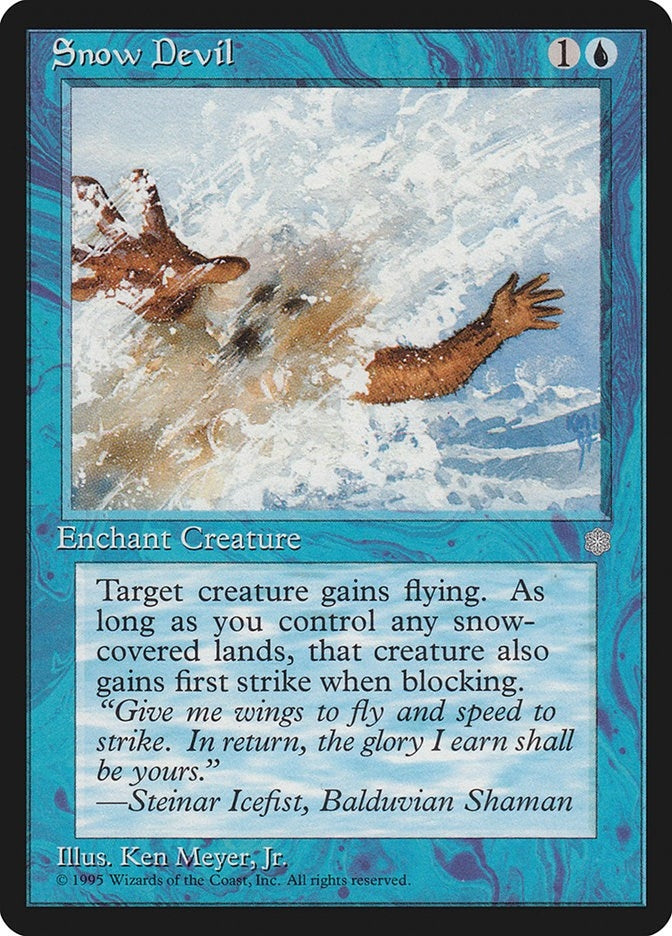 Image for Snow Devil - Magic: The Gathering