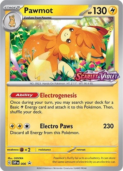 Image for Pawmot - 006 (Prerelease) (006) (SVP) - Pokemon