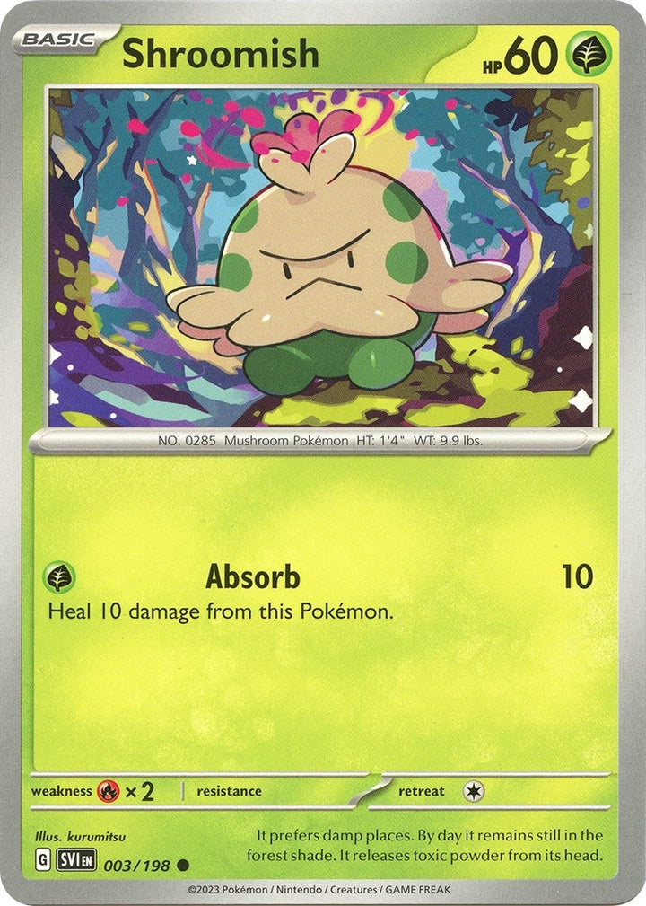 Image for Shroomish (003/198) (SVI) - Pokemon