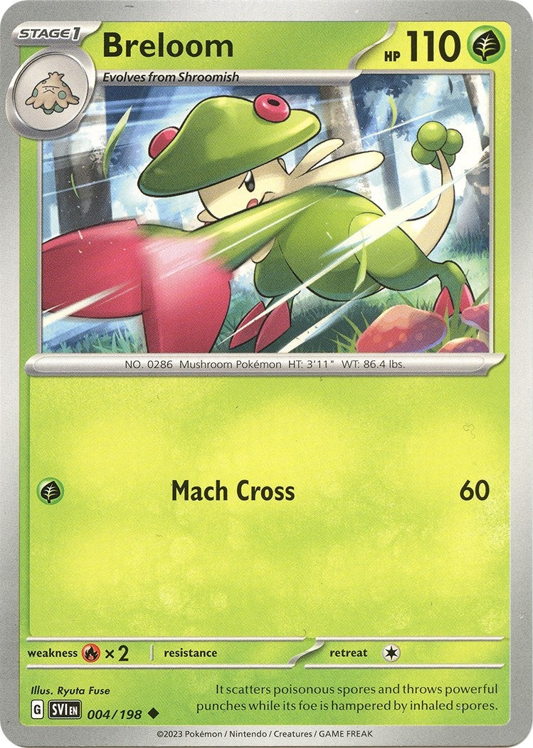 Image for Breloom (004/198) (SVI) - Pokemon