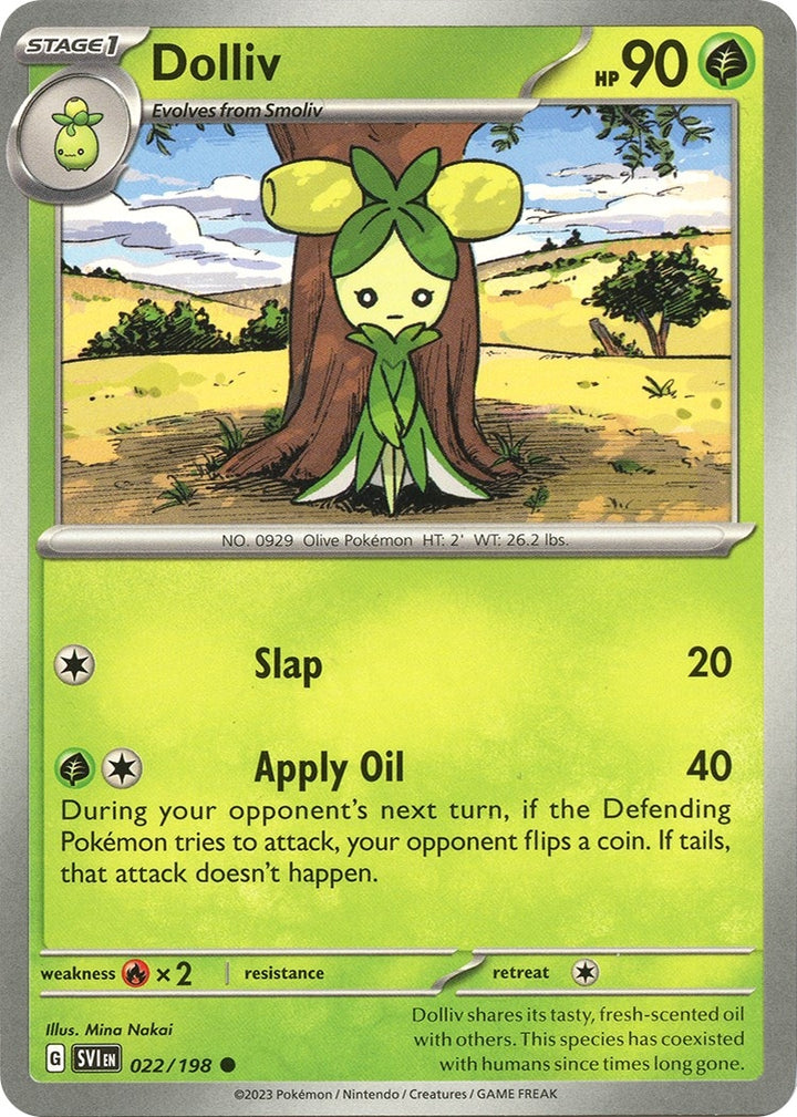Image for Dolliv (022/198) (SVI) - Pokemon