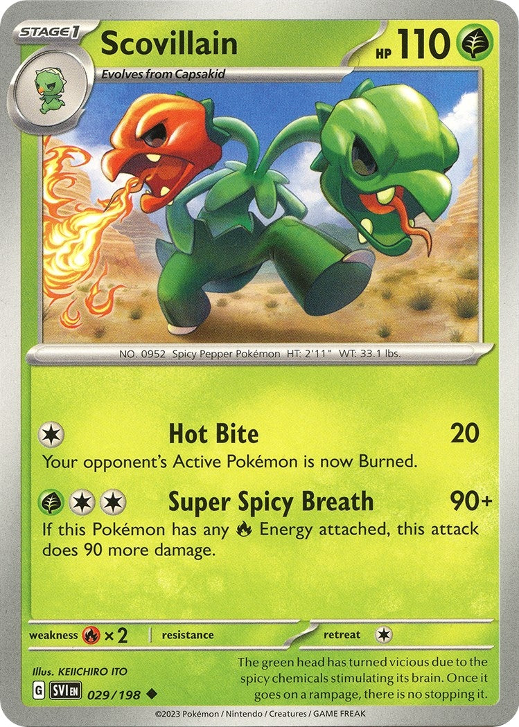 Image for Scovillain (029/198) (SVI) - Pokemon