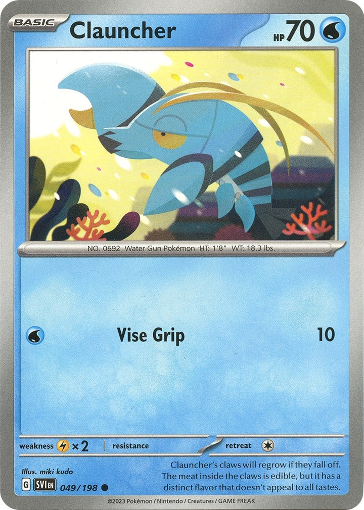 Image for Clauncher (049/198) (SVI) - Pokemon