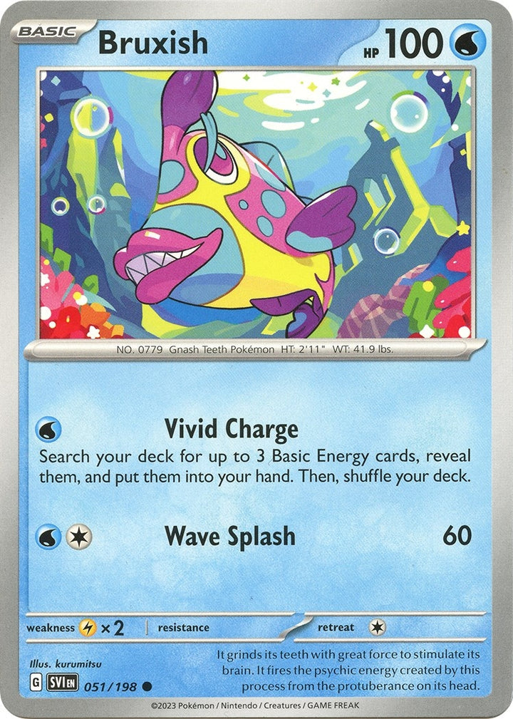 Image for Bruxish (051/198) (SVI) - Pokemon