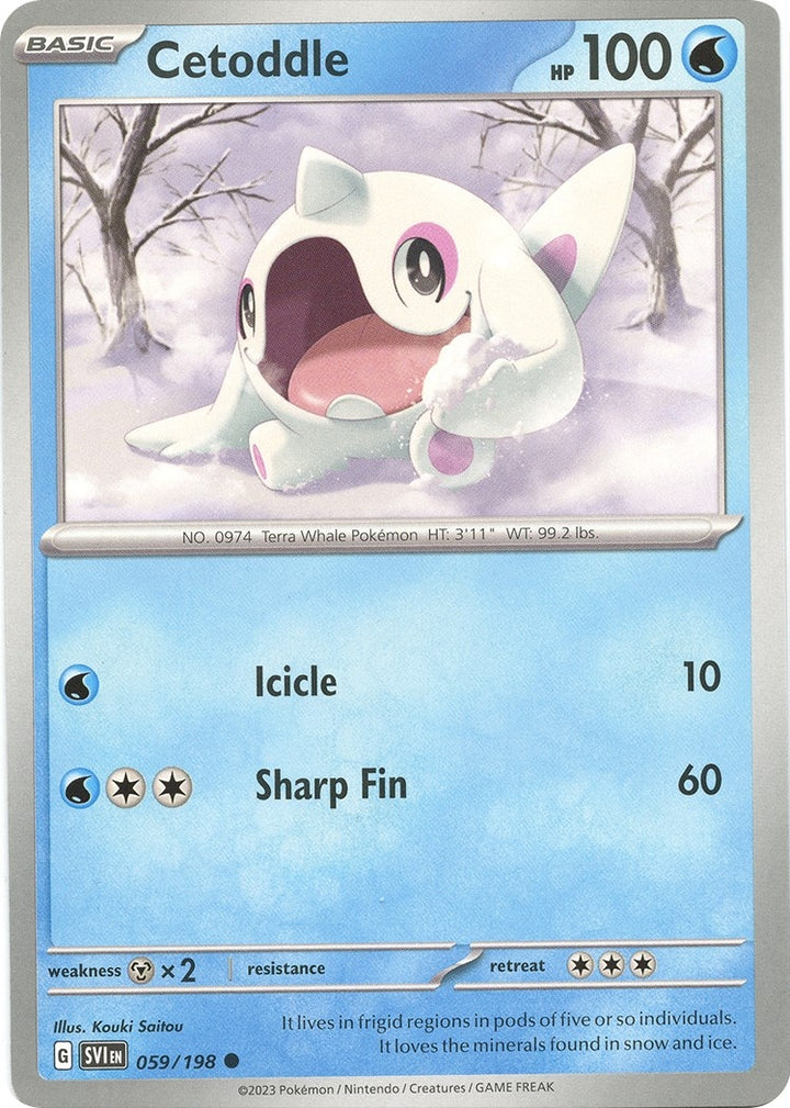 Image for Cetoddle (059/198) (SVI) - Pokemon