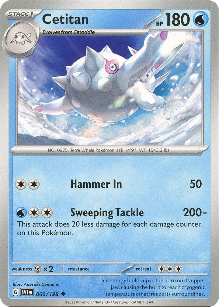 Image for Cetitan (060/198) (SVI) - Pokemon