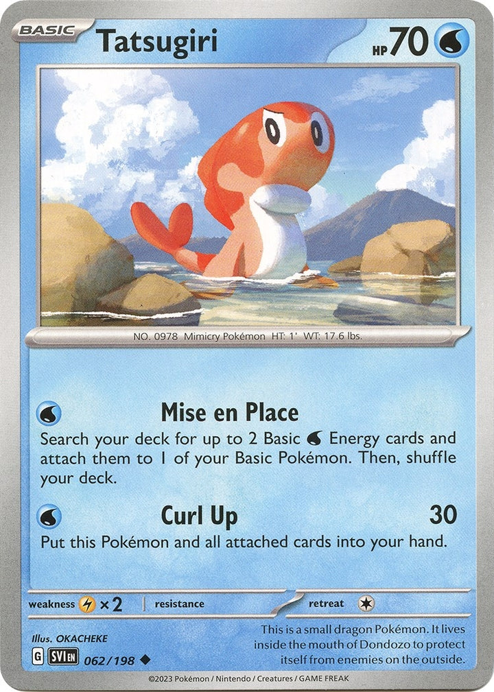 Image for Tatsugiri (062/198) (SVI) - Pokemon