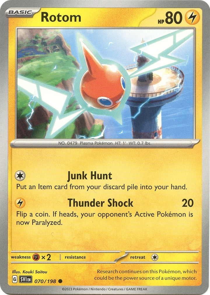 Image for Rotom (070/198) (SVI) - Pokemon