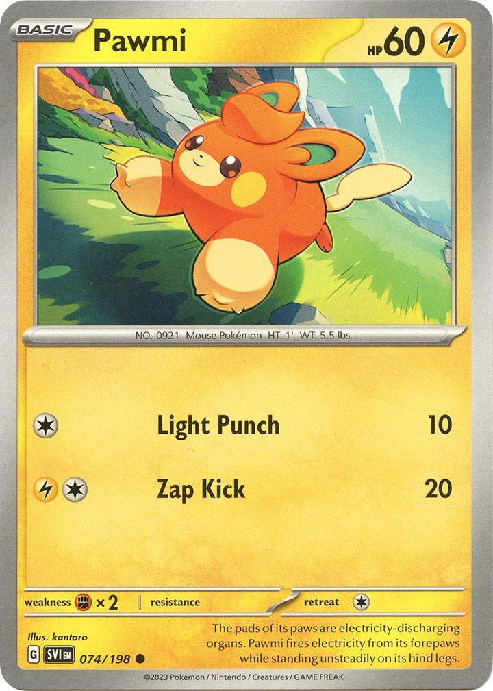 Image for Pawmi (074/198) (SVI) - Pokemon