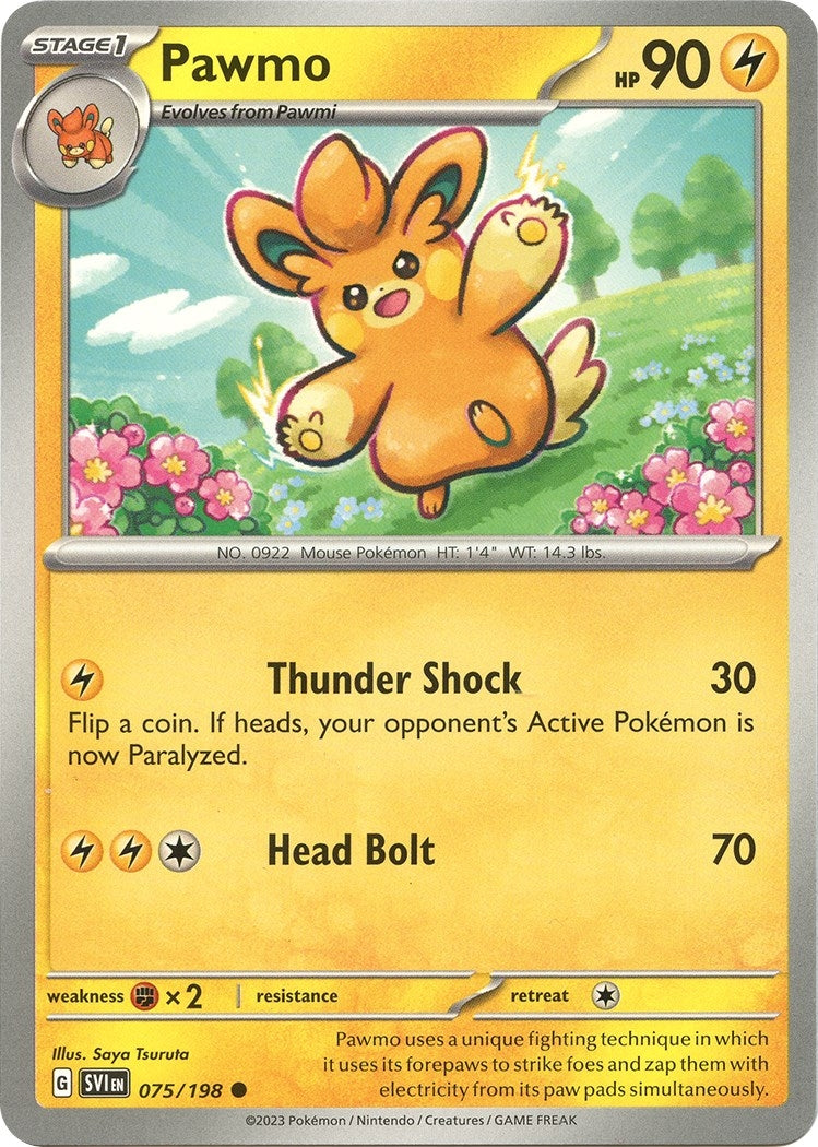 Image for Pawmo (075/198) (SVI) - Pokemon
