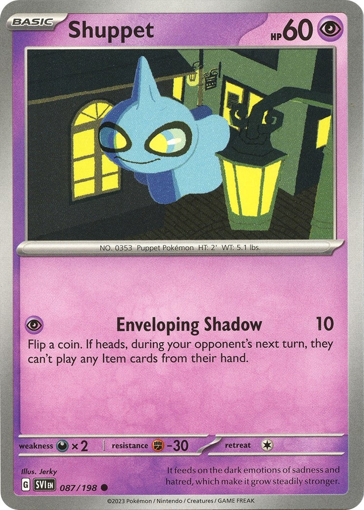 Image for Shuppet (087/198) (SVI) - Pokemon