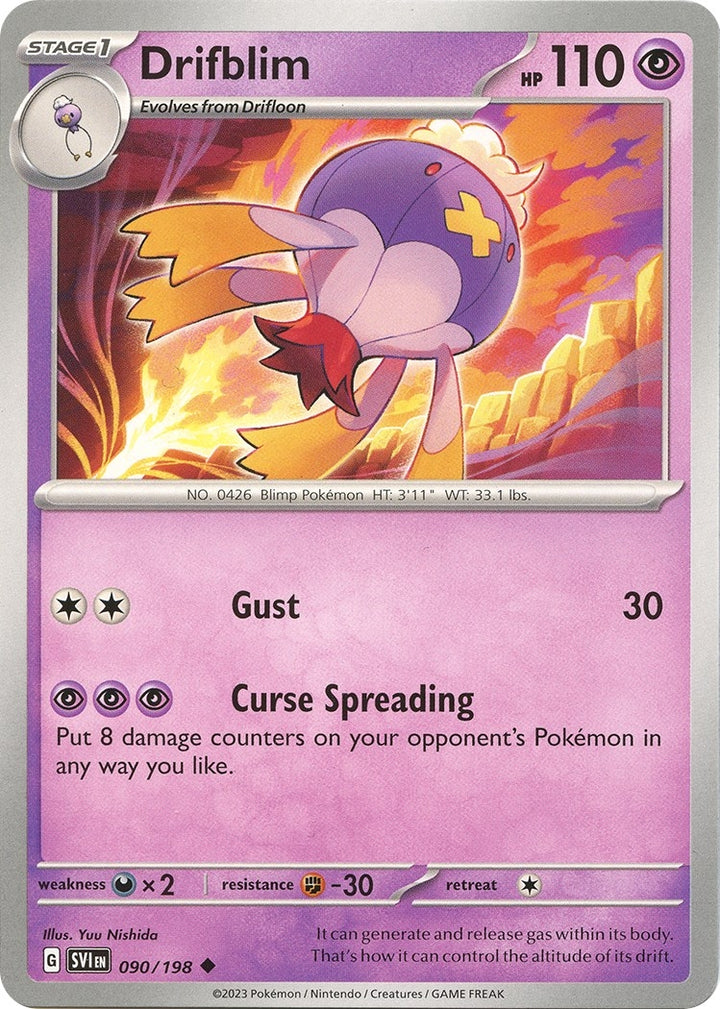 Image for Drifblim (090/198) (SVI) - Pokemon