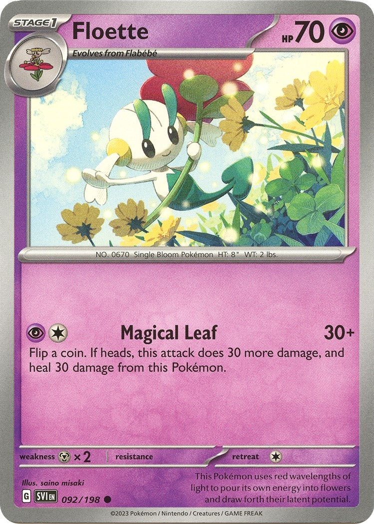 Image for Floette (092/198) (SVI) - Pokemon