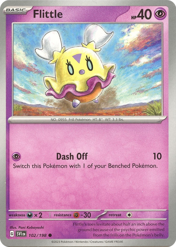 Image for Flittle (102/198) (SVI) - Pokemon