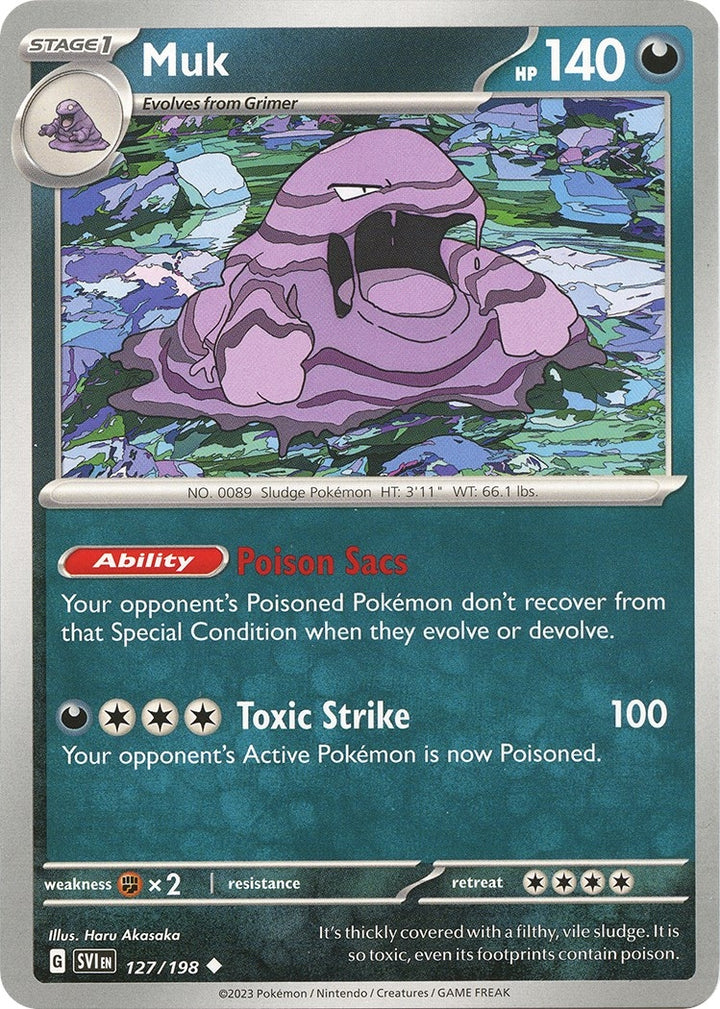 Image for Muk (127/198) (SVI) - Pokemon