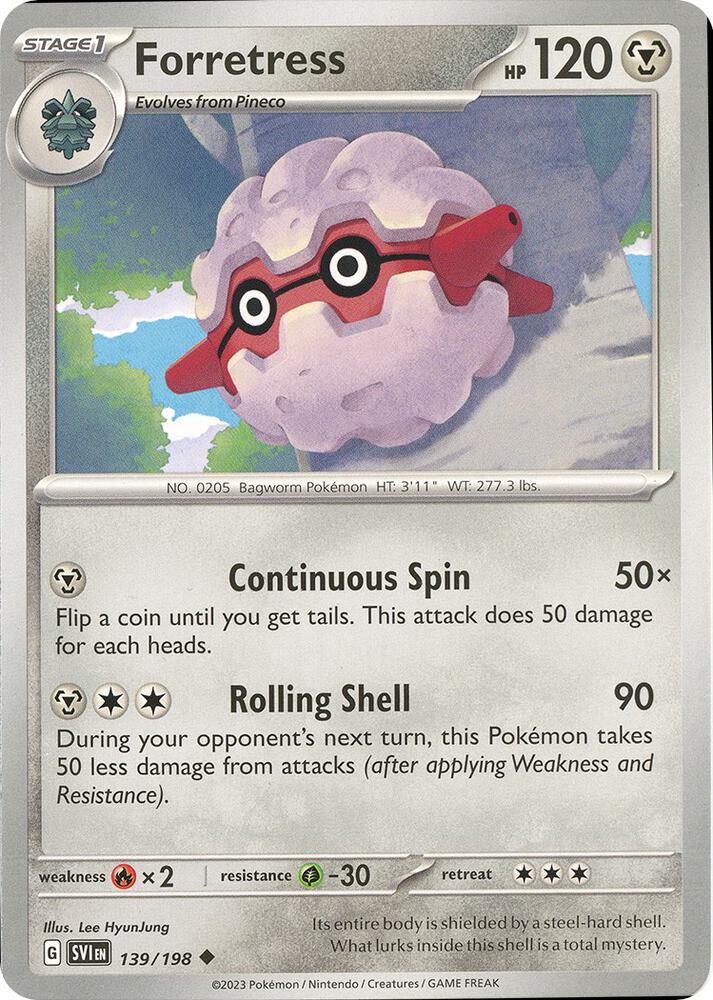 Forretress (139/198) (SVI)