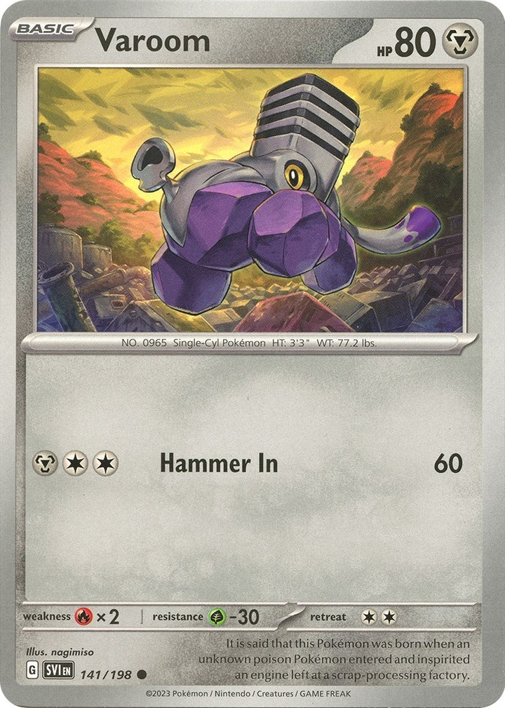 Image for Varoom (141/198) (SVI) - Pokemon