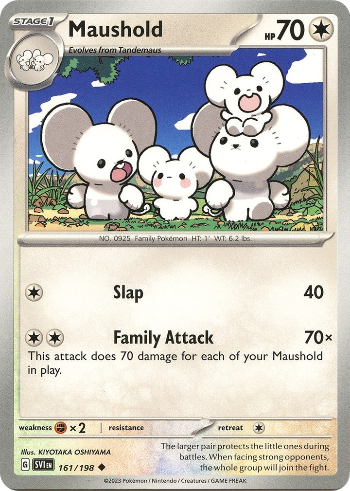 Image for Maushold (161/198) (SVI) - Pokemon