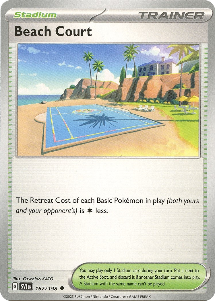 Image for Beach Court (167/198) (SVI) - Pokemon