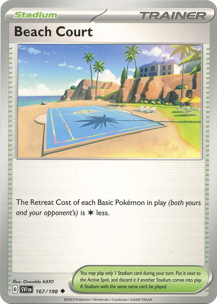 Beach Court (167/198) (SVI)
