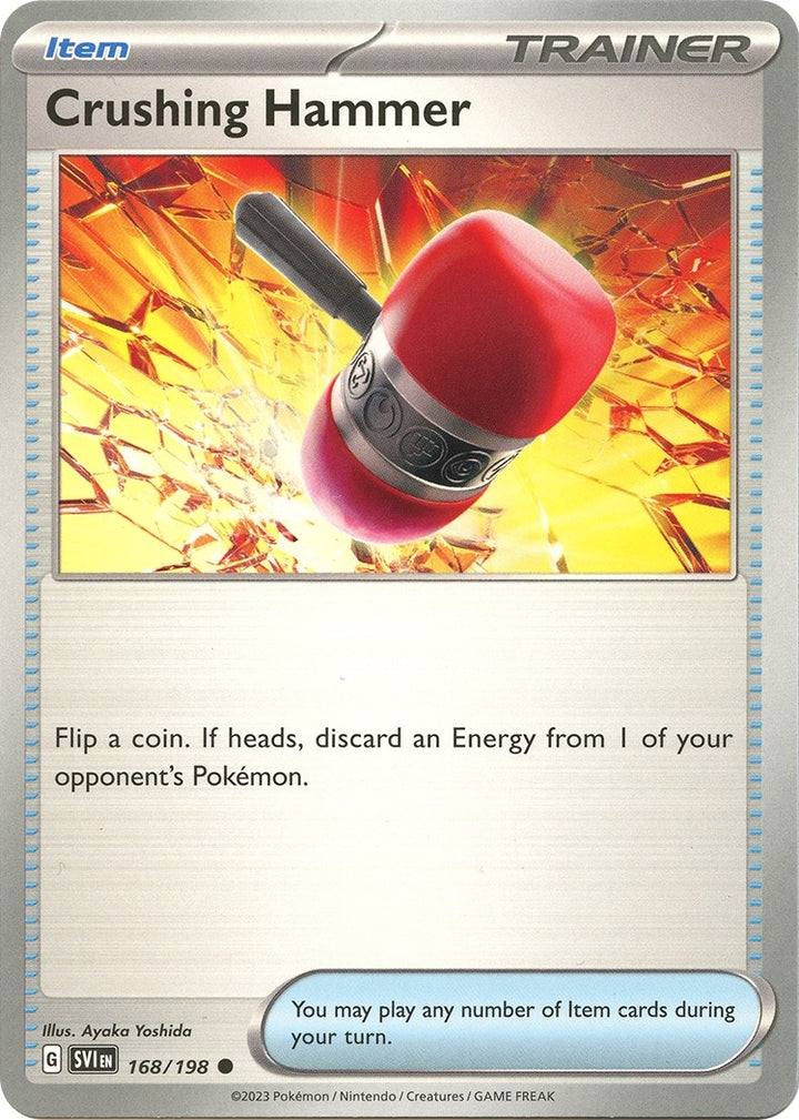 Image for Crushing Hammer (168/198) (SVI) - Pokemon