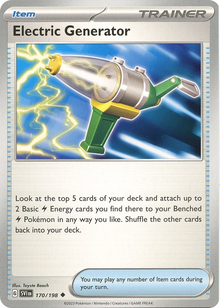 Image for Electric Generator (170/198) (SVI) - Pokemon