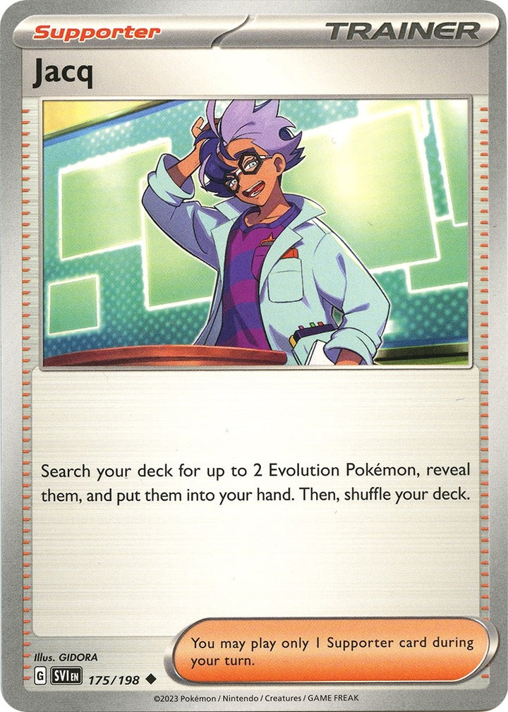 Image for Jacq (175/198) (SVI) - Pokemon