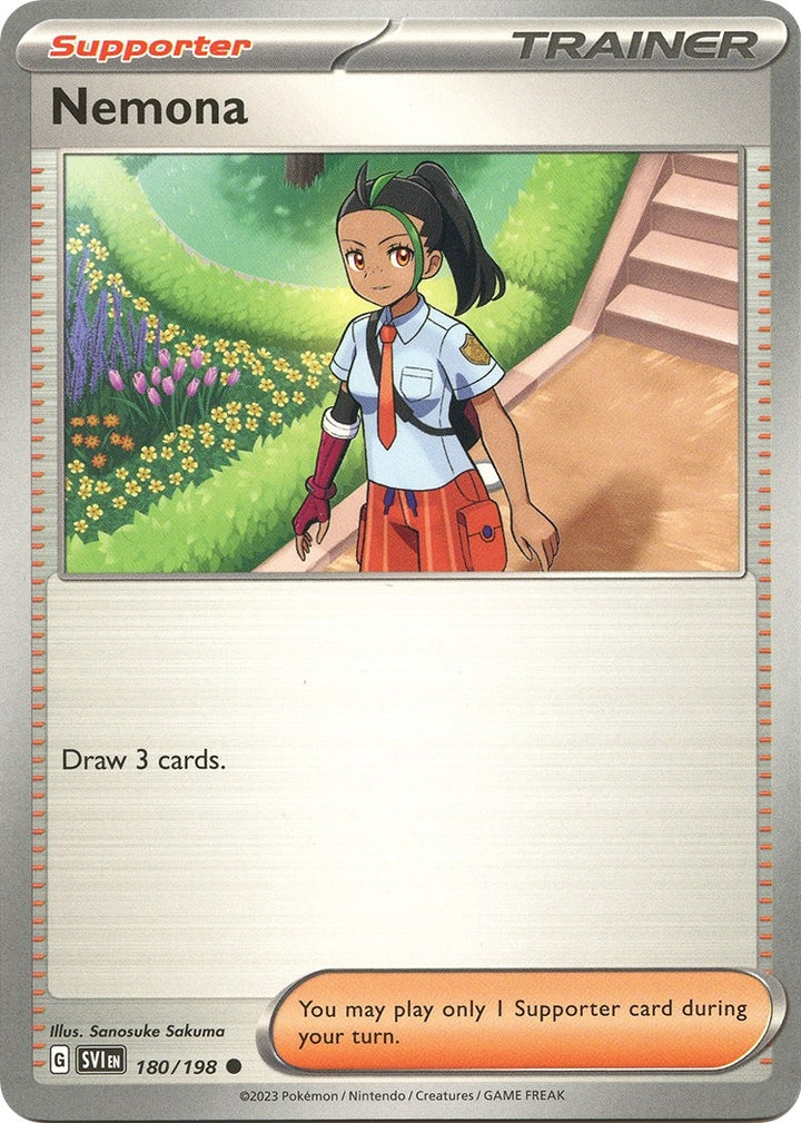 Image for Nemona (180/198) (SVI) - Pokemon