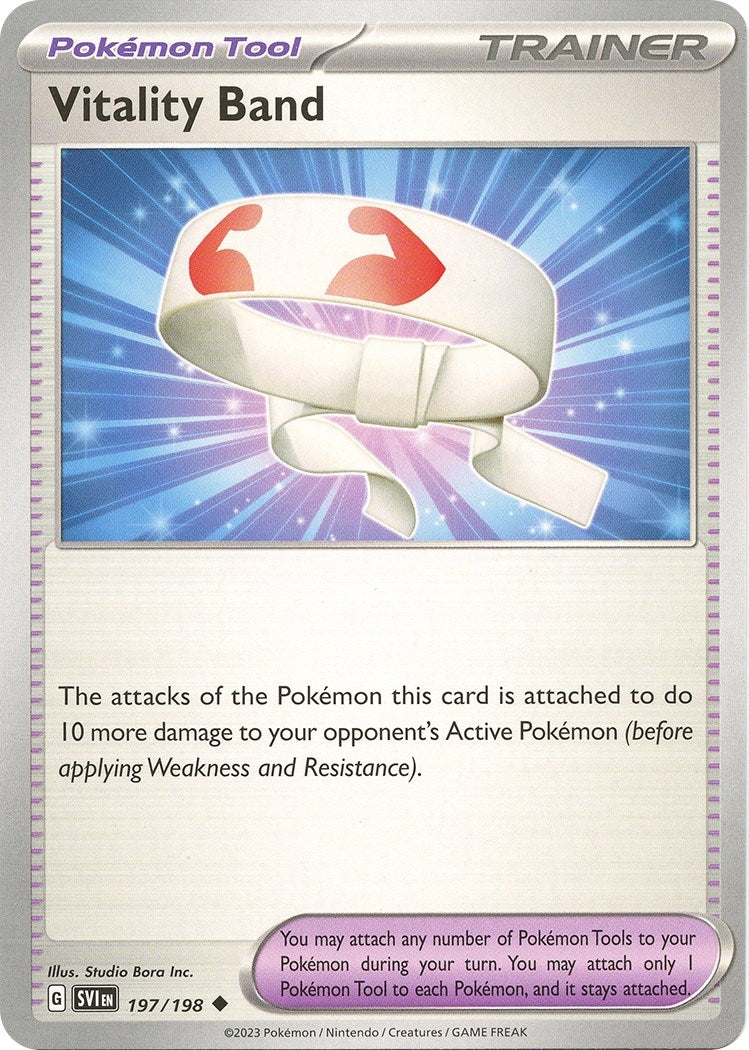 Image for Vitality Band (197/198) (SVI) - Pokemon