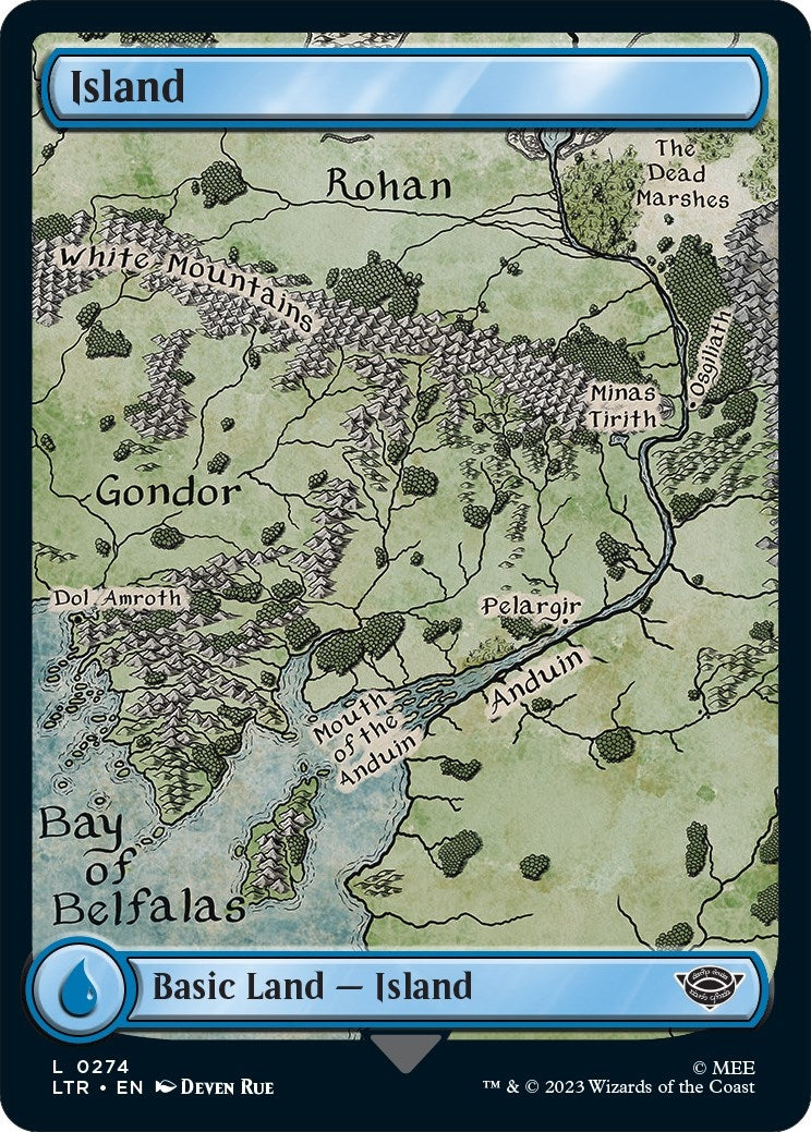Image for Island (0274) (274) - Magic: The Gathering