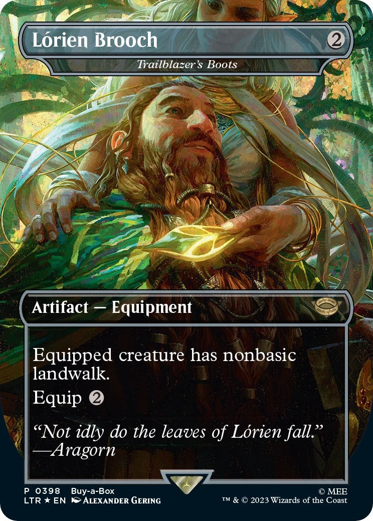 Image for Lorien Brooch - Trailblazer's Boots (398) (BABP) - Magic: The Gathering