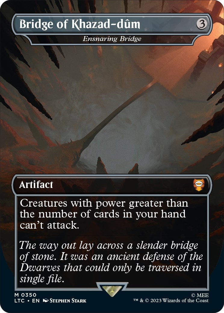 Image for Bridge of Khazad-dum - Ensnaring Bridge (350) - Magic: The Gathering