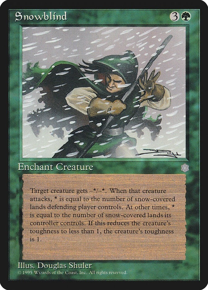 Image for Snowblind - Magic: The Gathering