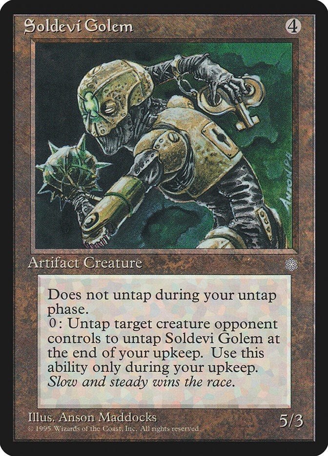 Image for Soldevi Golem - Magic: The Gathering