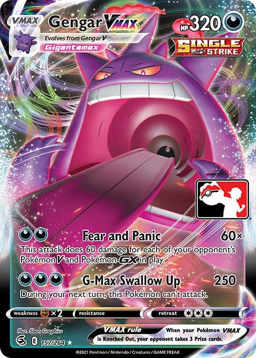 Image for Gengar VMAX (157/264) - Pokemon