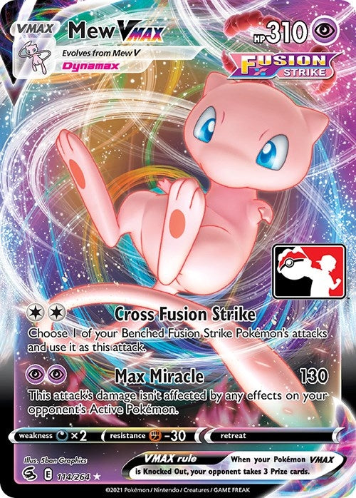 Image for Mew VMAX (114/264) - Pokemon