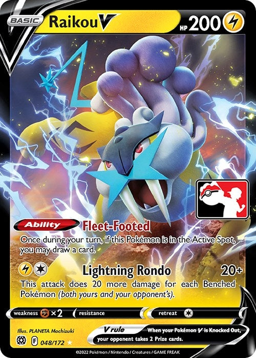 Image for Raikou V (048/172) - Pokemon