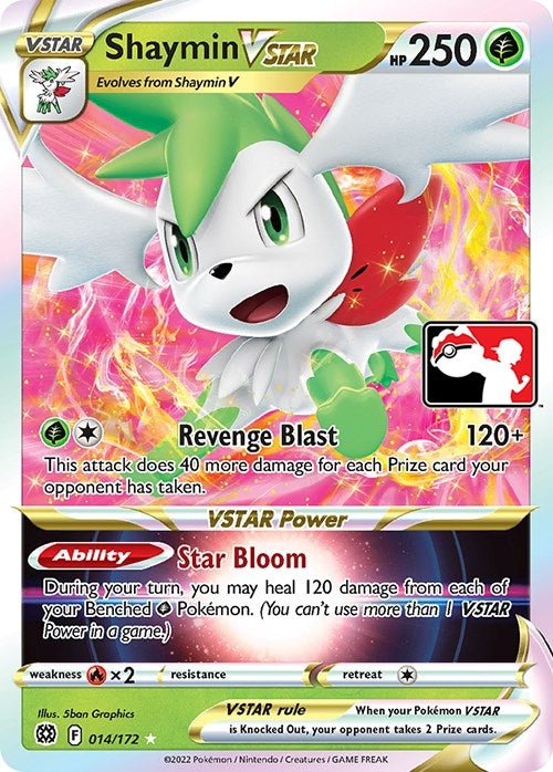 Image for Shaymin VSTAR (014/172) - Pokemon