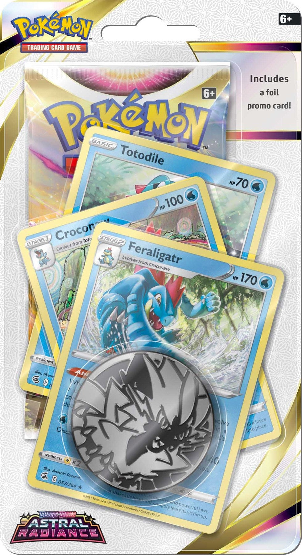 Image for Astral Radiance Premium Checklane Blister [Feraligatr] - Pokemon