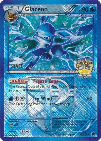 Image for Glaceon - 23/116 (City Championships) [Staff] (023/116) (PR) - Pokemon