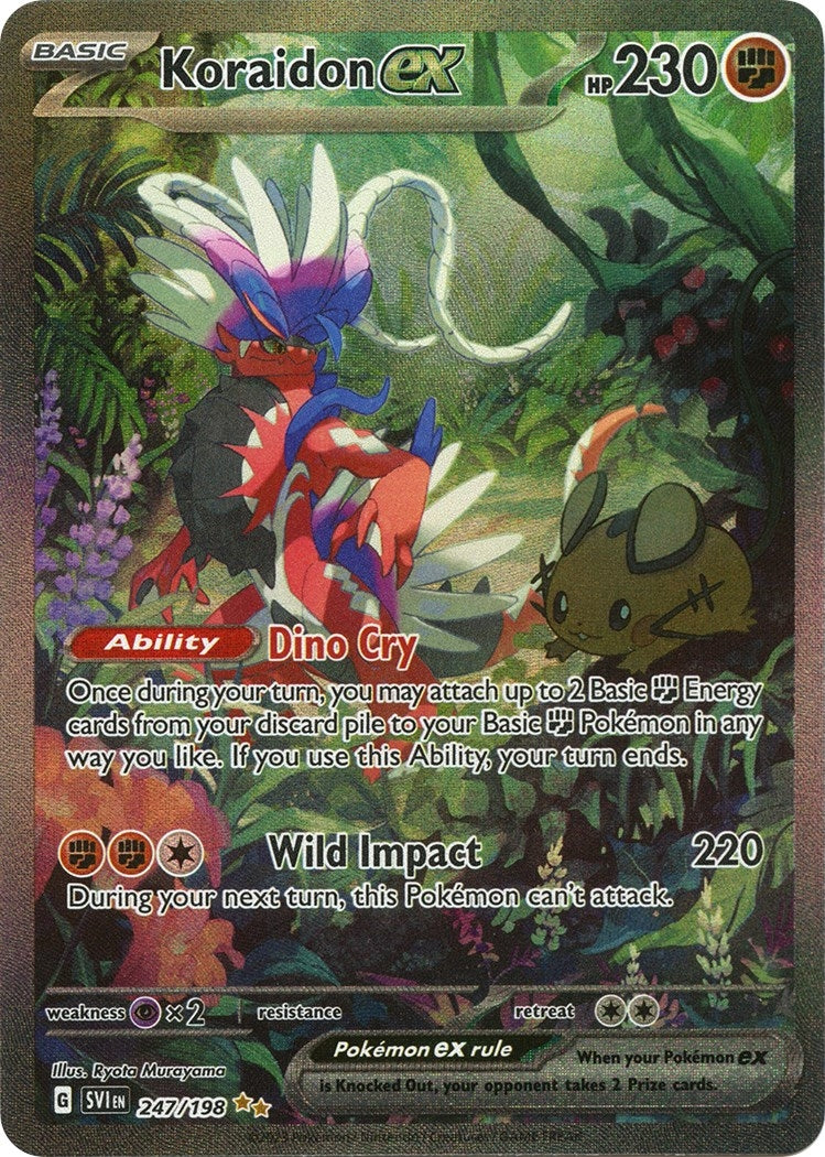 Image for Koraidon ex (247/198) (SVI) - Pokemon