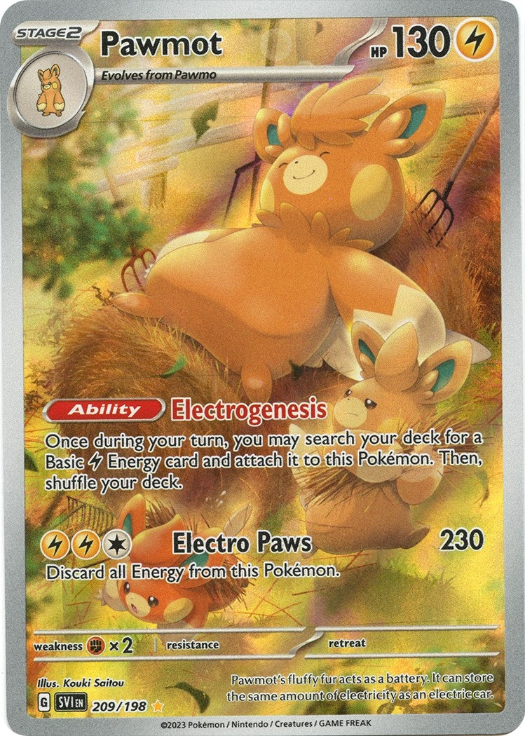 Image for Pawmot (209/198) (SVI) - Pokemon