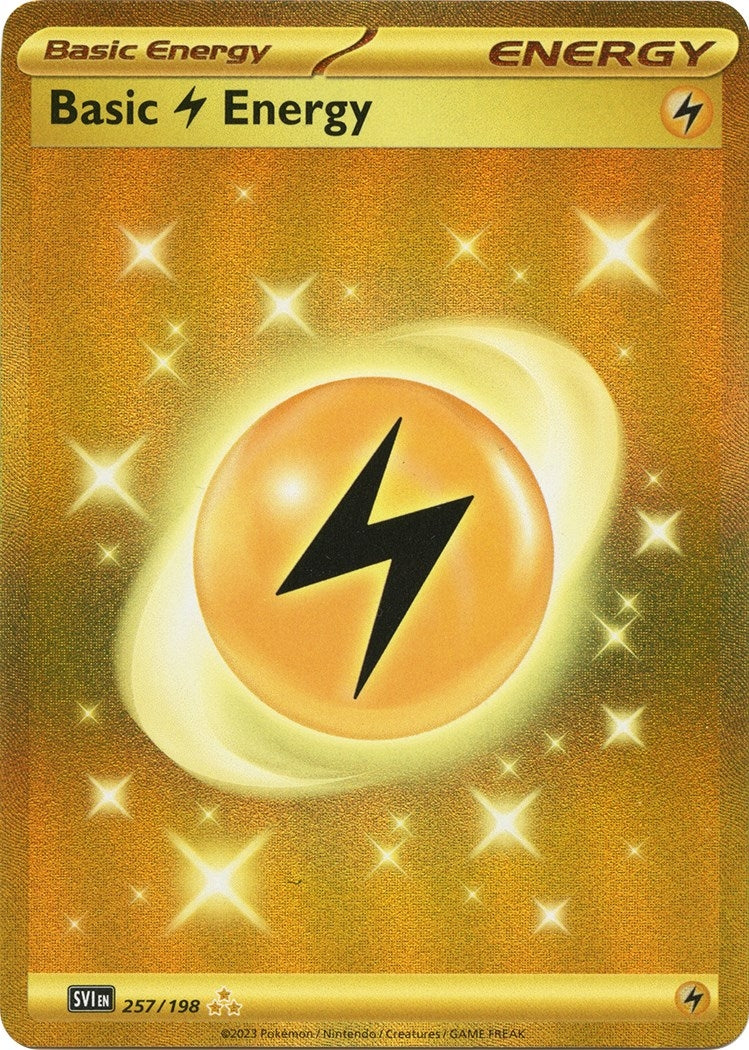 Image for Basic Lightning Energy (257/198) (SVI) - Pokemon