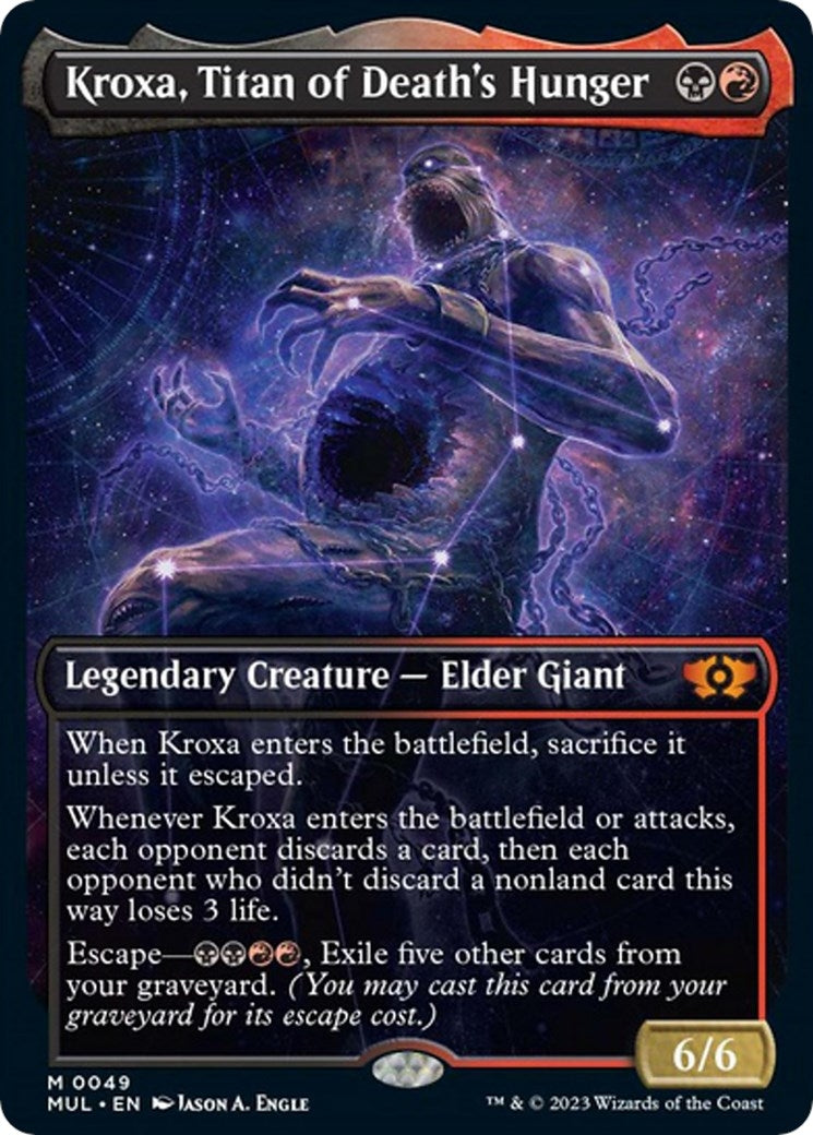 Image for Kroxa, Titan of Death's Hunger (49) - Magic: The Gathering