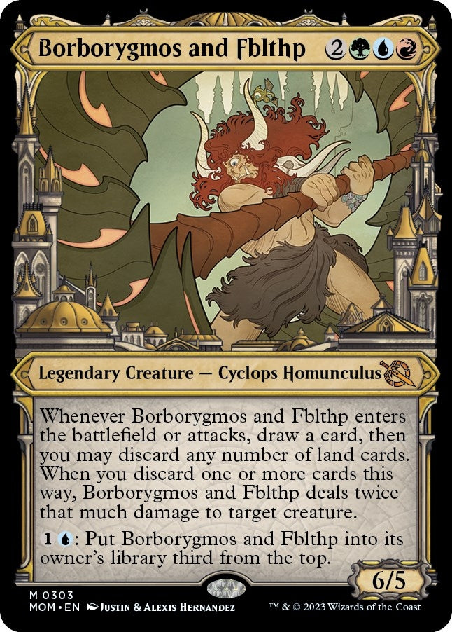 Image for Borborygmos and Fblthp (Showcase) (303) - Magic: The Gathering
