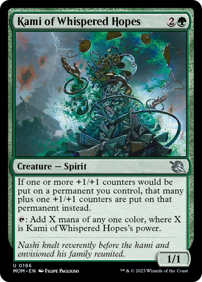 Image for Kami of Whispered Hopes (196) - Magic: The Gathering