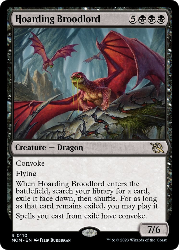 Image for Hoarding Broodlord (110) - Magic: The Gathering