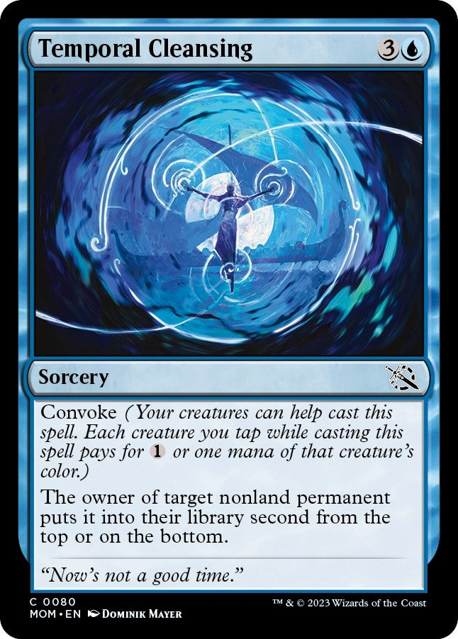 Image for Temporal Cleansing (80) - Magic: The Gathering